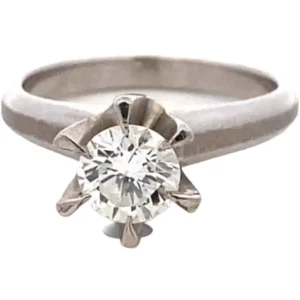 Pt・Pm900 ダイヤモンド リング 0.8ct