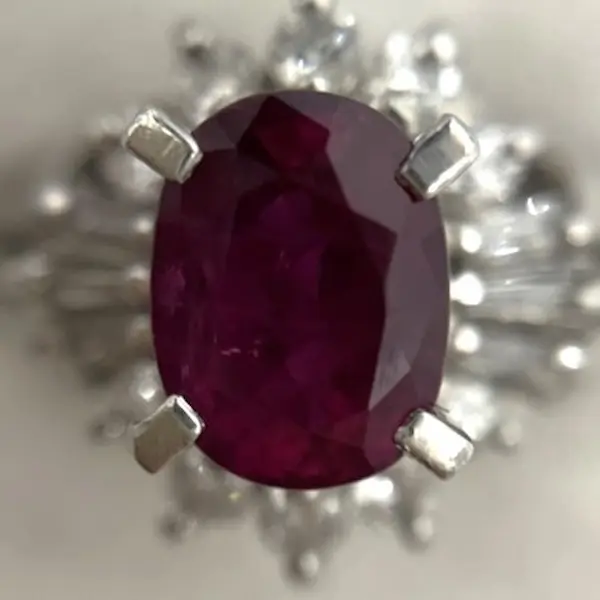 ルビー　0.78ct
