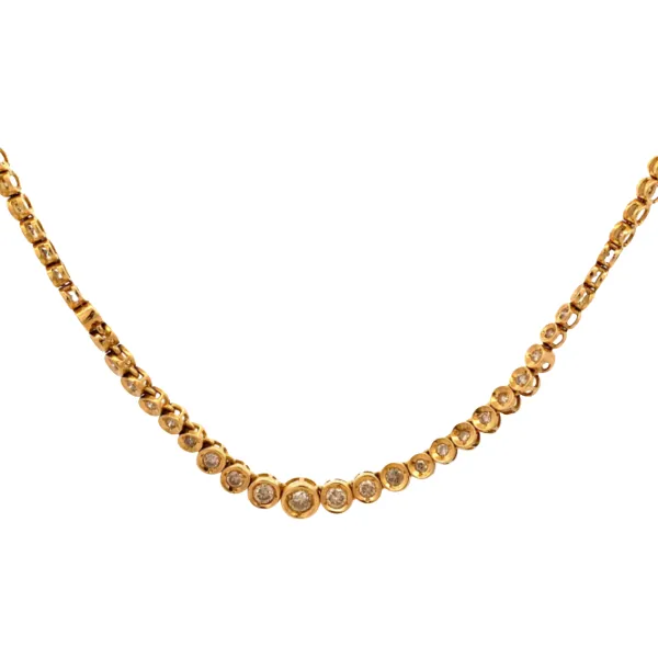 K18 ダイヤモンド ネックレス/ペンダントトップ 3ct