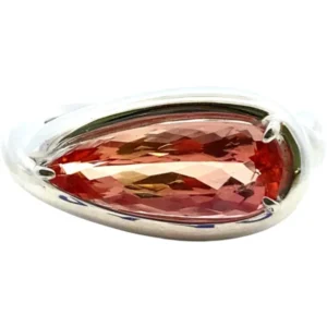 Pt・Pm900 インペリアルトパーズ リング 3.47ct