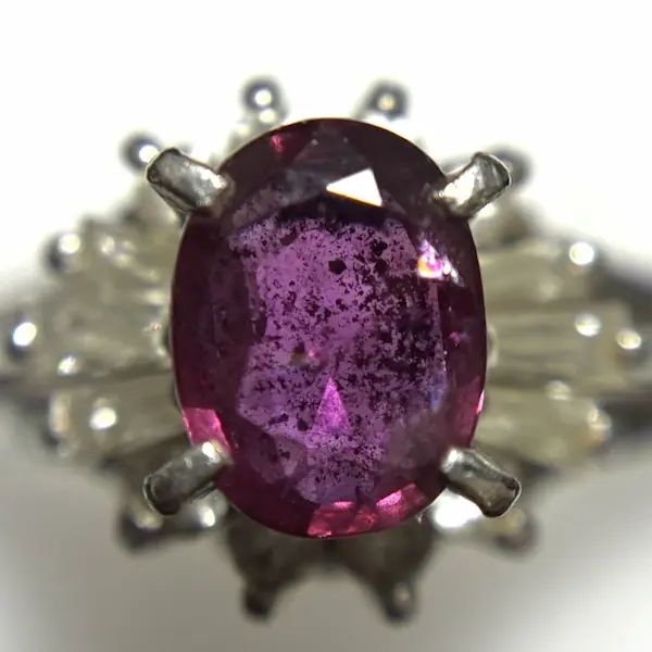 ルビー　0.6ct