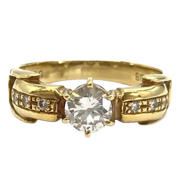 K18 ダイヤモンド 0.6ct