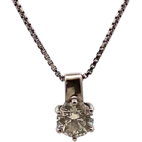 Pt･Pm850 ダイヤモンド ネックレス/ペンダントトップ 1.09ct