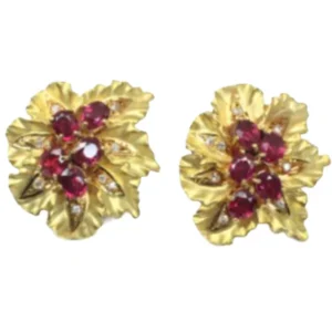 ルビー（紅玉） ピアス