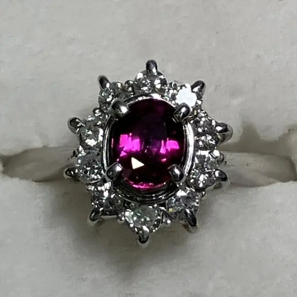 ルビー　0.62ct