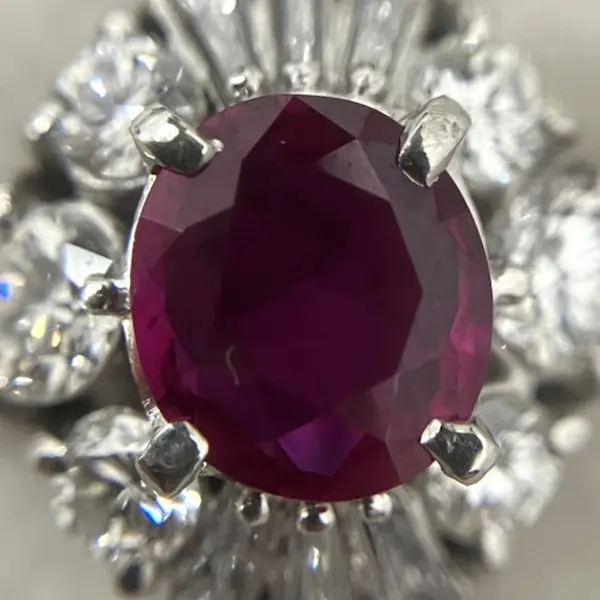 ルビー　0.67ct