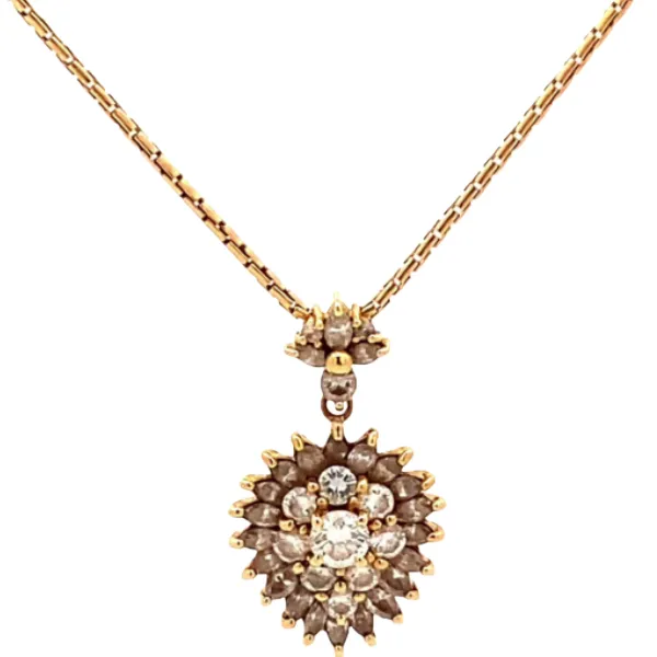 K18 ダイヤモンド ネックレス/ペンダントトップ 1.85ct