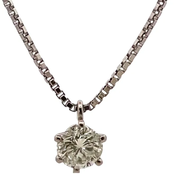 Pt･Pm850 ダイヤモンド ネックレス/ペンダントトップ 1.12ct