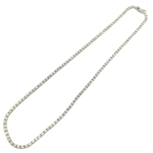 K18WGPt900Pt850 ダイヤモンド ネックレスペンダントトップ 10.5ct