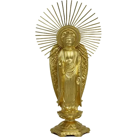 金の仏像（K24）