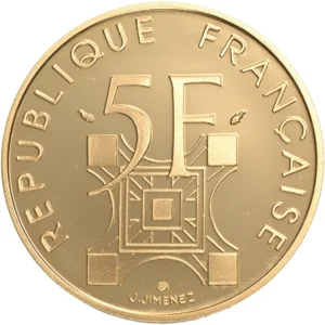 フランスエッフェル塔100年記念金貨