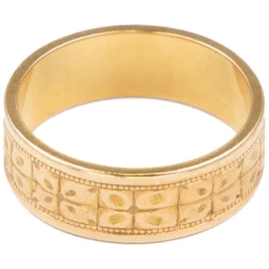 18金(K18)平打ちリング