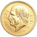 21.6金（K21.6）メキシコ2.5ペソ金貨