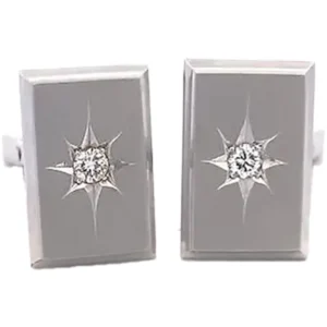 14金 (K14) ダイヤモンドカフス