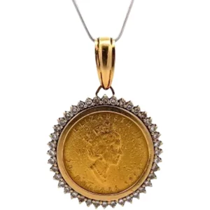 24金 (K24) ペンダントトップ