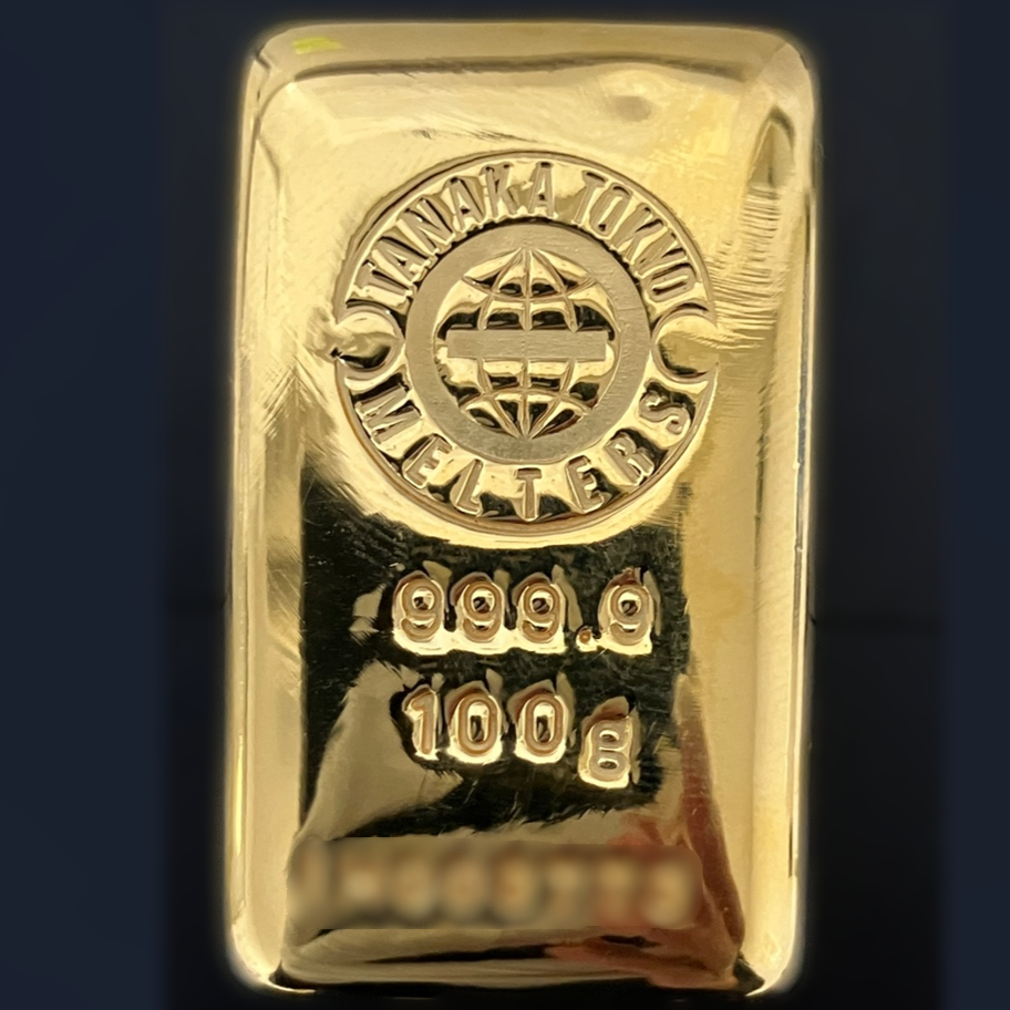田中貴金属 インゴット 100ｇ