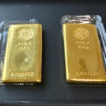 田中貴金属　インゴット　500g×2本