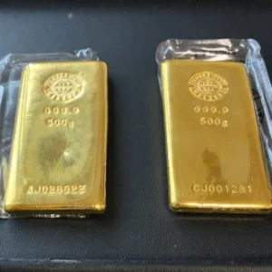 田中貴金属　インゴット　500g×2本