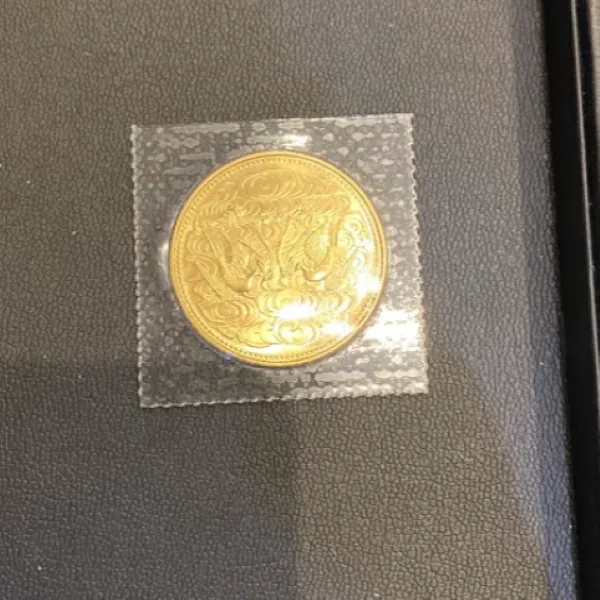 天皇陛下御在位60年記念金貨