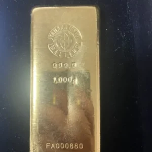田中貴金属 インゴット 1000g