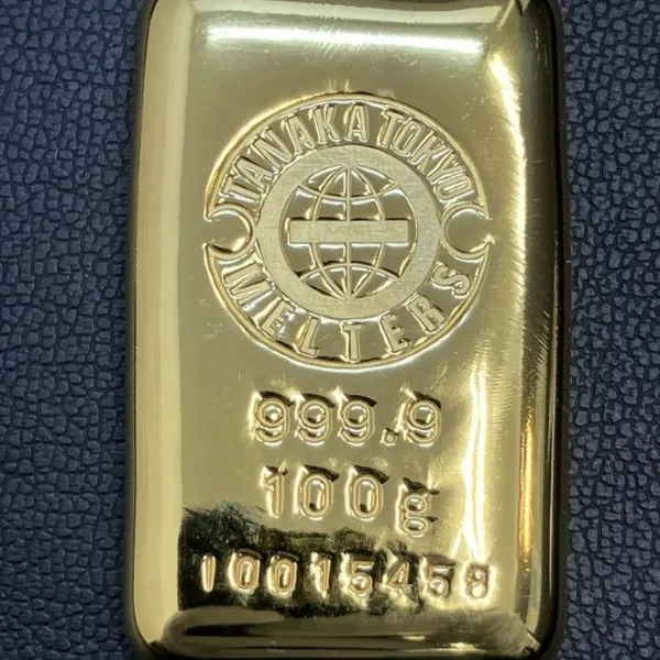 田中貴金属　インゴット100g