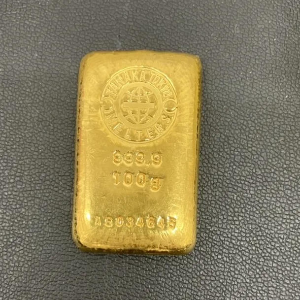 田中貴金属　インゴット100g