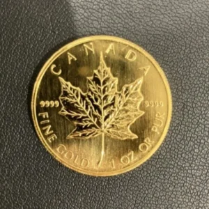 メープルリーフ金貨  1オンス