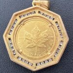 メープル金貨　K24　1/10オンス