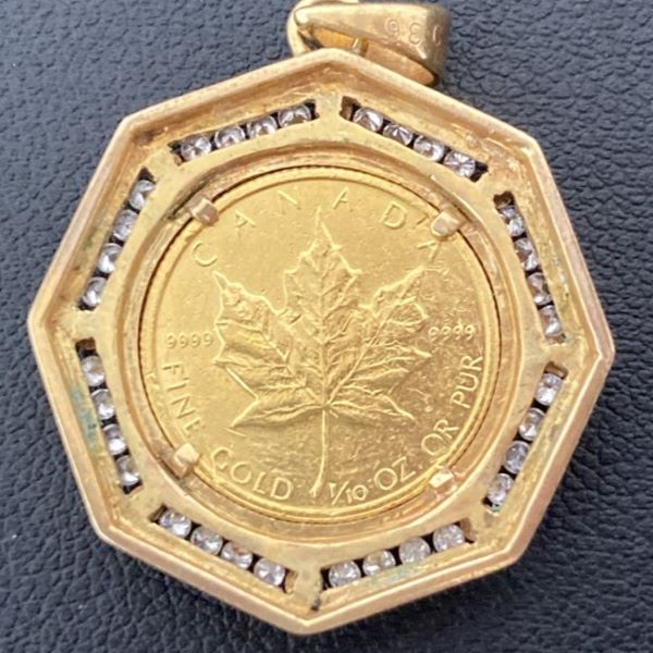 メープル金貨　K24　1/10オンス