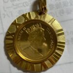 エリザベス金貨　 ペンダントトップ