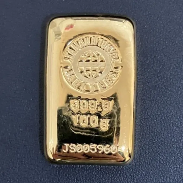 田中貴金属　インゴット100g