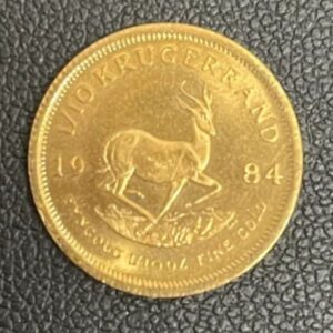 クルーガーランド金貨　K22　1/10オンス