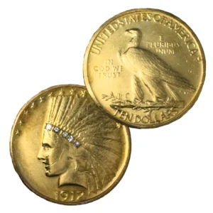 21.6金 (K21.6) アメリカ・インディアン金貨 10ドル 1/2オンス