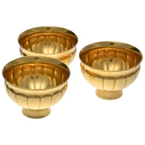 24金(K24)純金の湯呑3個