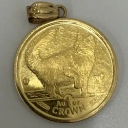 エリザベス金貨　1/5オンス