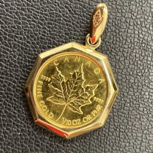 メイプルリーフ金貨　1/10オンス