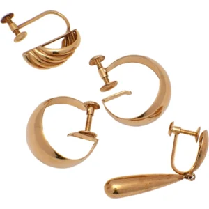 18金 (K18) イヤリング