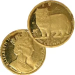 24金（K24）キャット金貨1/2オンス