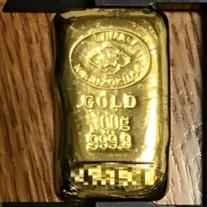 井島貴金属　インゴッド100g