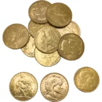 21.6金（K21.6）マリアンヌ・ルースター金貨 20フラン 12枚まとめ74.2g