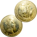 22金（K22）ブリタニア金貨1／4オンス