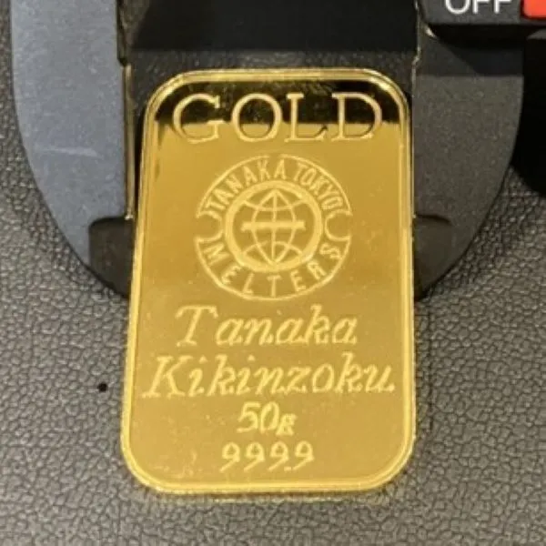 田中貴金属　インゴット50g