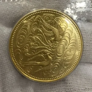 天皇陛下御在位60周年記念10万円金貨　