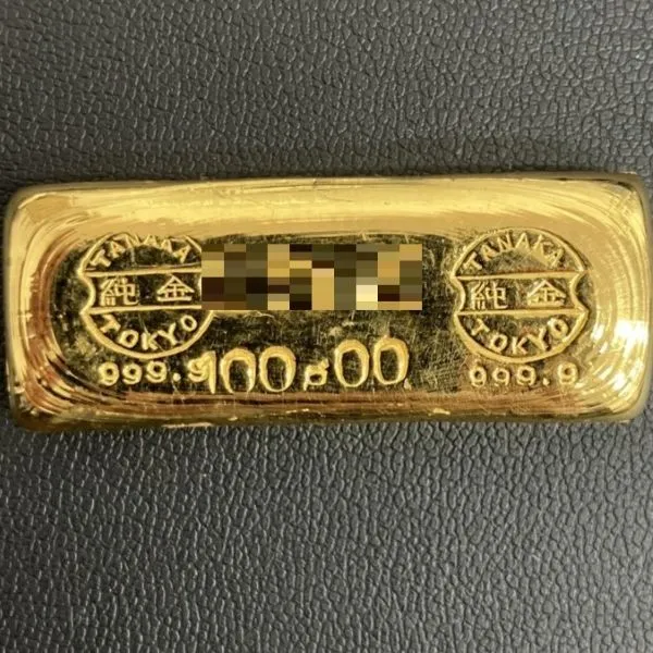 田中貴金属　インゴット100g