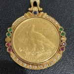 インディアンコイン　ペンダントトップ