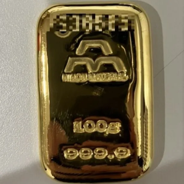 日本マテリアル　インゴット100g