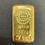 田中貴金属　インゴット100g