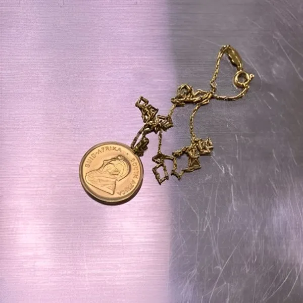 クルーガー金貨　ペンダント