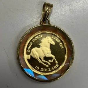 ホースコイン　ペンダントトップ