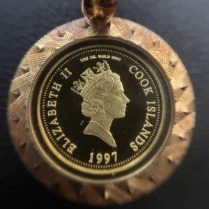 エリザベス金貨　ペンダントトップ